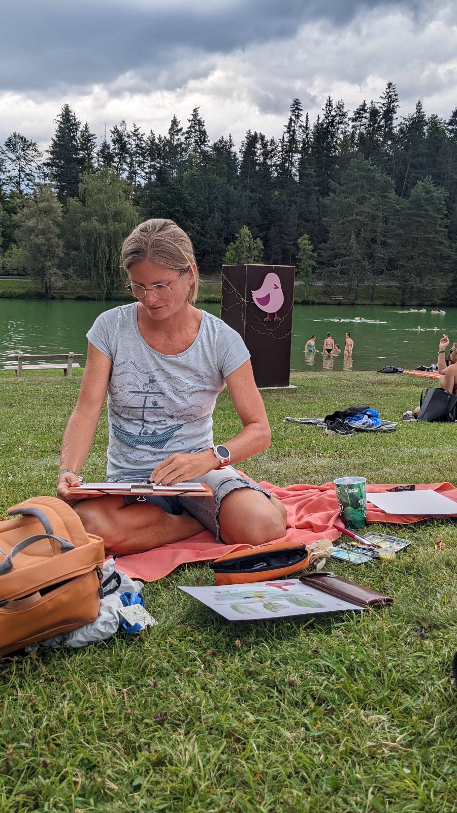 Accoustic Lakeside Festival - Stille Auktion - Life Drawing